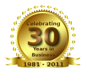30 Years in Business