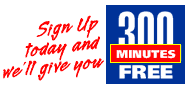 300 minutes free