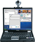Video conferencing computer